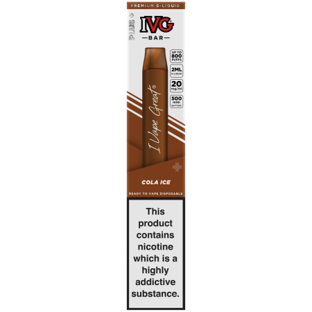 IVG Disposable Air Bar Plus - Cola Ice - vapesdirect