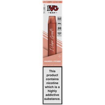 IVG Disposable Air Bar Plus - Mango Lychee - vapesdirect