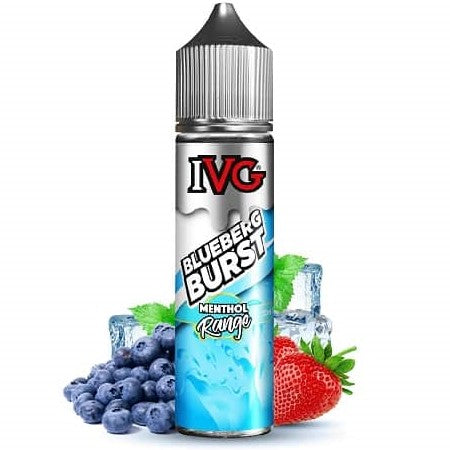 IVG Menthol 50ml Shortfill - Blueberg Burst - vapesdirect