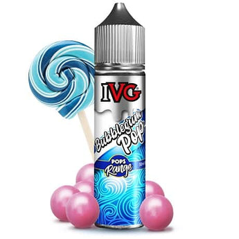 IVG Pop's 50ml Shortfill - Bubblegum Lollipop - vapesdirect