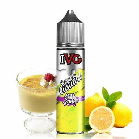 IVG Custard's 50ml Shortfill - Lemon Custard - vapesdirect