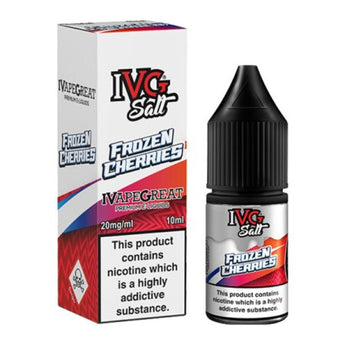 IVG 10ml Nic Salts Frozen Cherries - vapesdirect