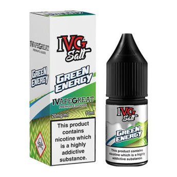 IVG 10ml Nic Salts - Green Energy - vapesdirect