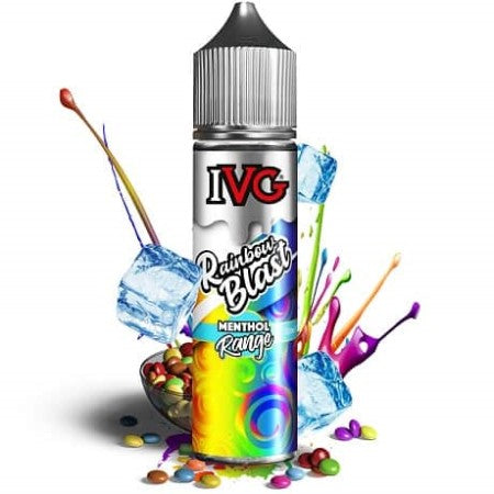 IVG Menthol 50ml Shortfill - Rainbow Blast - vapesdirect