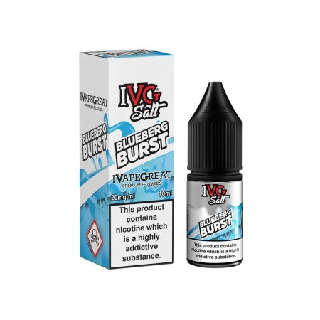 IVG 10ml Nic Salts - Blueberg burst - vapesdirect