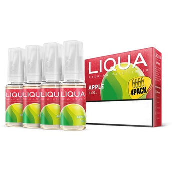 Liqua 10ml 4-Pack Apple - vapesdirect