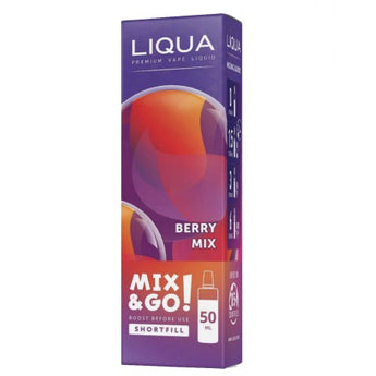 Liqua Mix & Go Berry Mix 50ml (70ml Short Fill) - vapesdirect