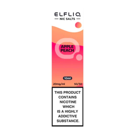 ElfLiq ELiquid By Elf Bar 10ml Apple Peach - Vapesdirect