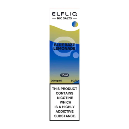 ElfLiq ELiquid By Elf Bar 10ml Blue Razz Lemonade