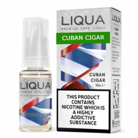 Liqua Cuban Cigar Eliquid - vapesdirect