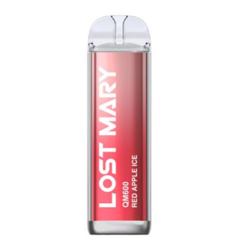 Lost Mary QM600 Disposable Vape - Red Apple Ice