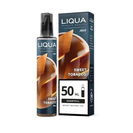 Liqua Mix & Go Sweet Tobacco 50ml (70ml Short Fill) - vapesdirect