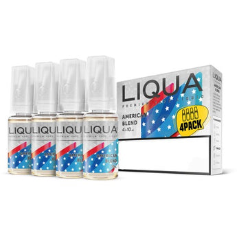Liqua 10ml 4-Pack American Blend - vapesdirect