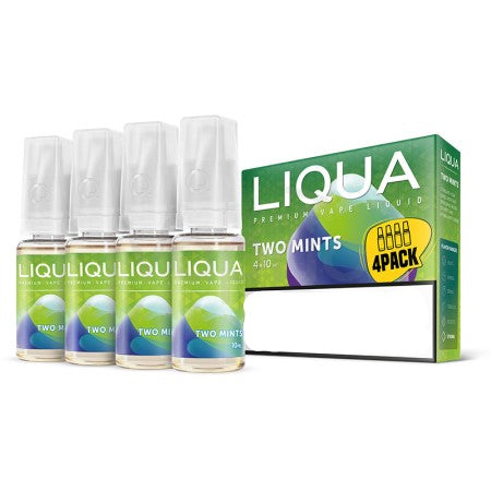 Liqua 10ml 4-Pack Two Mints - vapesdirect