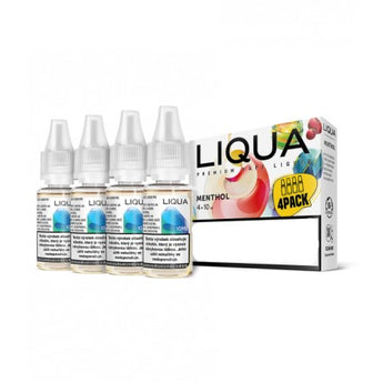 Liqua 10ml 4-Pack Menthol - vapesdirect