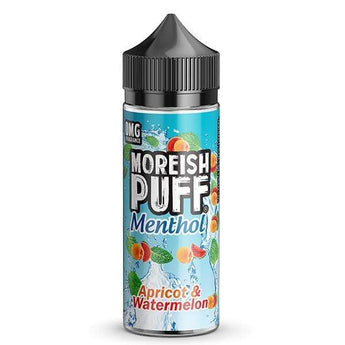 Moreish Puff Menthol Shortfill 50ml Apricot Watermelon - vapesdirect