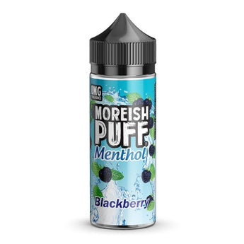 Moreish Puff Menthol Shortfill 50ml Blackberry - vapesdirect