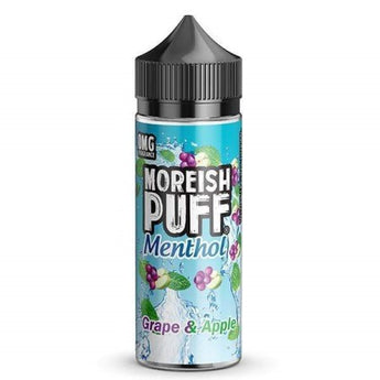 Moreish Puff Menthol Shortfill 50ml Grape And Apple - vapesdirect