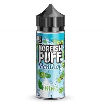 Moreish Puff Menthol Shortfill 50ml Kiwi - vapesdirect