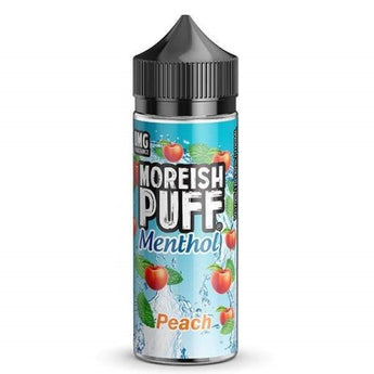 Moreish Puff Menthol Shortfill 50ml Peach - vapesdirect