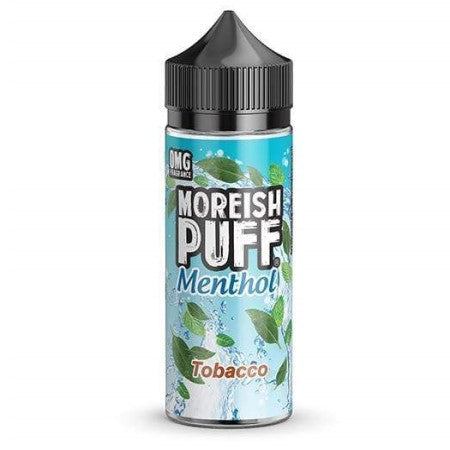 Moreish Puff Menthol Shortfill 50ml Tobacco - vapesdirect