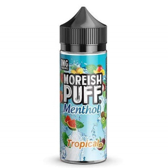 Moreish Puff Menthol Shortfill 50ml Tropical - vapesdirect