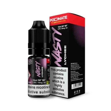 Nasty Pod Mate 10ml Nic Salts - Lychee Salts