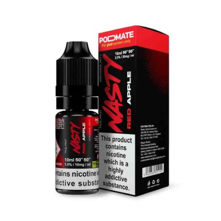 Nasty Pod Mate 10ml Nic Salts - Red Apple