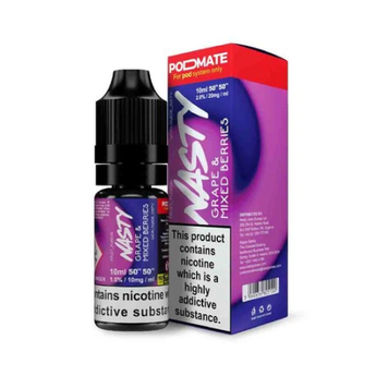 Nasty Pod Mate 10ml Nic Salts - Grape Mix Berries