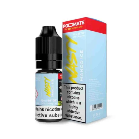 Nasty Pod Mate 10ml Nic Salts - Mango Ice - Vapesdirect