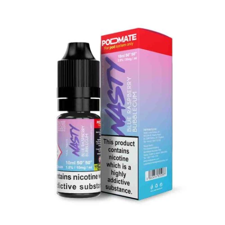 Nasty Pod Mate 10ml Nic Salts - Blueberry Raspberry Bubblegum