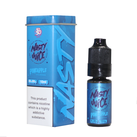 Nasty Juice 50/50 10ml Series Pineapple Lemonade - Slow Blow - vapesdirect