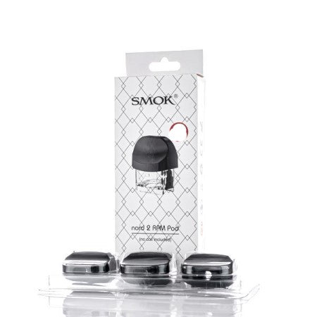 Smok Nord 2 Pods 3 Pack (No Coils) - vapesdirect