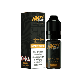 Nasty Juice Nic Salts Bronze Tobacco - vapesdirect