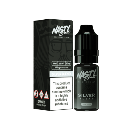 Nasty Juice Nic Salts Silver Tobacco - vapesdirect