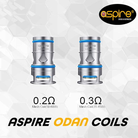 Aspire Odan Tank Replacement Coils 3 Pack - vapesdirect