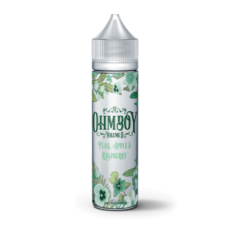 Pear, Apple & Raspberry Shortfill by Ohm Boy Volume 2 - vapesdirect