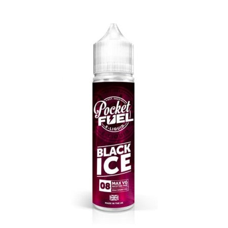 Pocket Fuel 50ml Shortfill Black Ice - vapesdirect