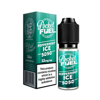 Pocket Fuel Peppermint Ice 50/50 E-Liquid - vapesdirect