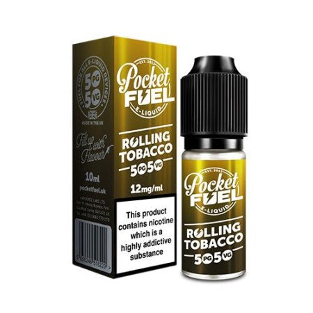 Pocket Fuel Rolling Tobacco 50/50 E-Liquid - vapesdirect