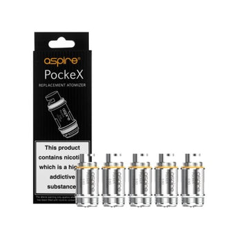 Aspire PockeX Replacement Atomizer/Coils - vapesdirect