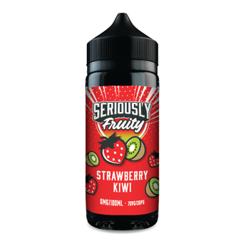 Doozy Seriously Fruity ELiquid 100ml Shortfill Strawberry Kiwi - vapesdirect