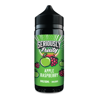 Doozy Seriously Fruity ELiquid 100ml Shortfill Apple and Raspberry - vapesdirect