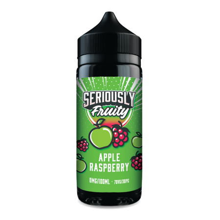 Doozy Seriously Fruity ELiquid 100ml Shortfill Apple and Raspberry - vapesdirect