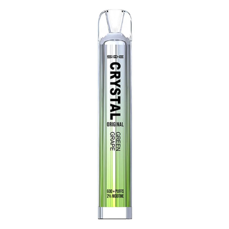 SKE Crystal Disposable Vape Bar - Green Grape - Vapesdirect