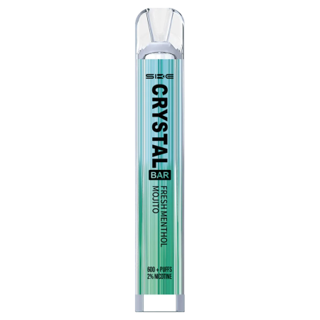 SKE Crystal Disposable Vape Bar - Fresh Menthol Mojito