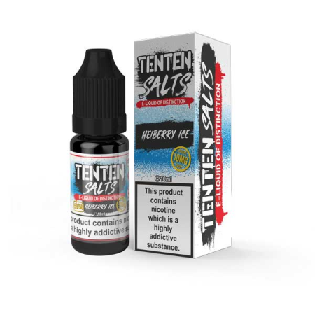 TenTen Salts 10ml - Hieberry Ice - Vapesdirect
