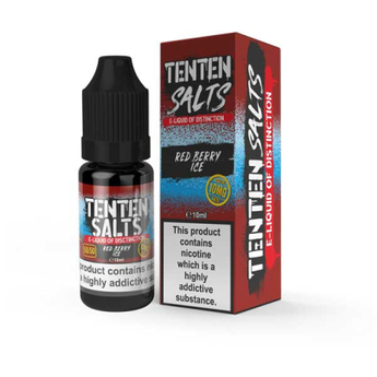 TenTen Salts 10ml - Red Berry Ice