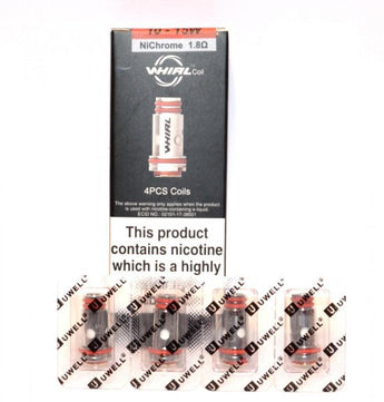 Uwell Whirl Replacement Coils 4 Pack - vapesdirect