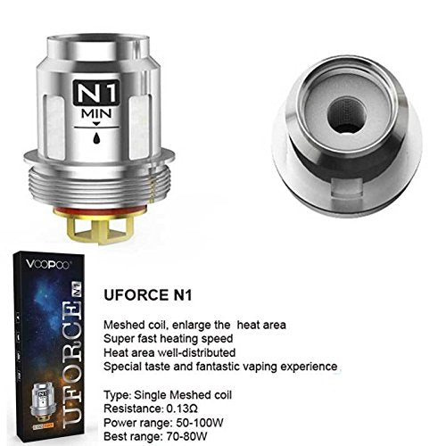 Voopoo UFORCE Replacement Coils 5 Pack - vapesdirect